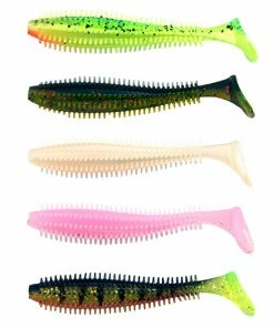 Fox Rage Ultra UV Spikey Shad Mixed Colour Packs