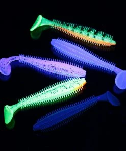 Fox Rage Ultra UV Spikey Shad Mixed Colour Packs -Glasgow Angling spikey uv mixed colour shads uv