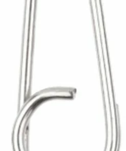 Mikado Split Ring - Oval Bent No 21 Ni - 10 Pcs.