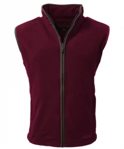 Game Stanton Fleece Gilet -Glasgow Angling stanton fleece gilet maroon