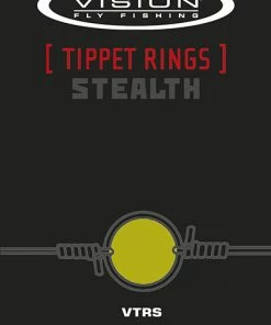 Vision Stealth Tippet Rings 5 Vision Stealth Tippet Rings -Glasgow Angling stealth tippet rings small