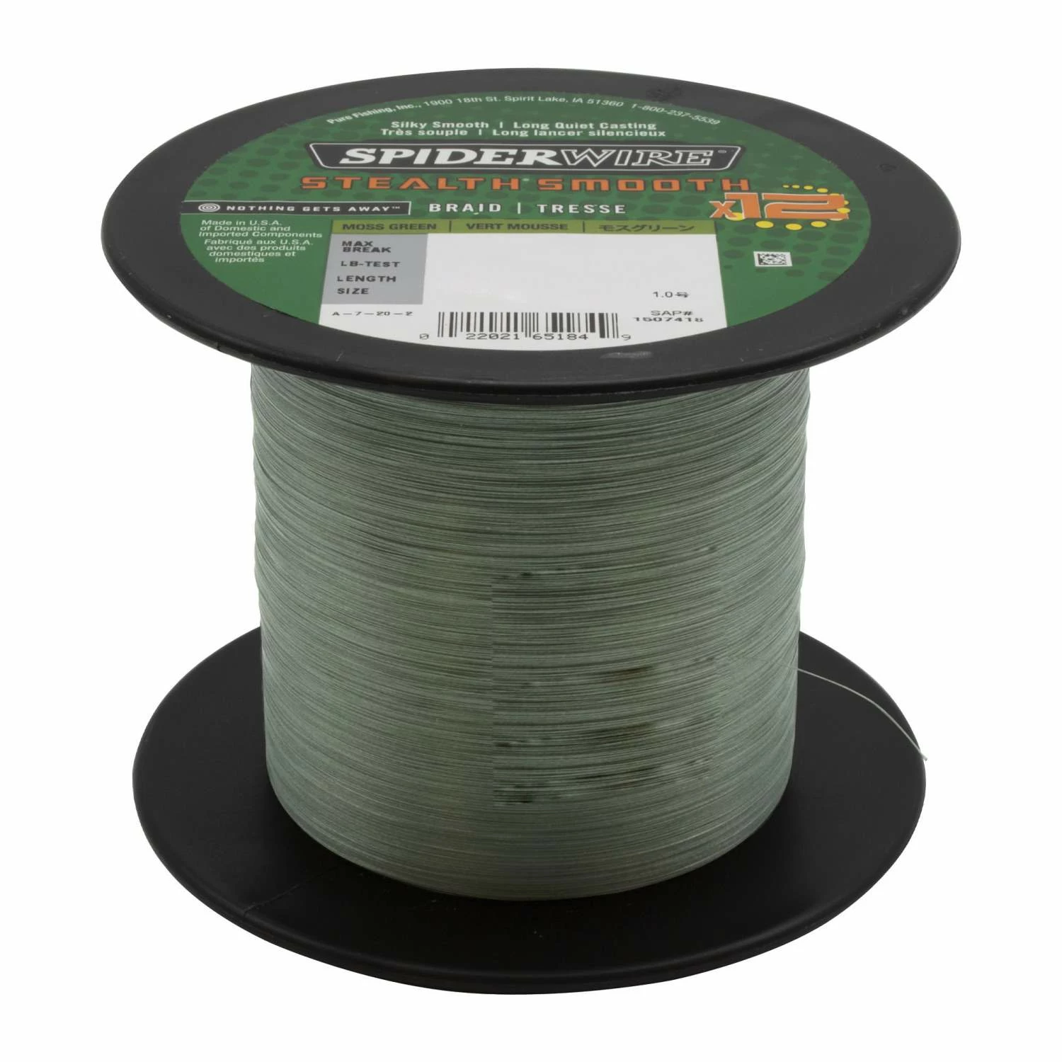 SpiderWire Stealth Smooth12 Braid 2000m 2 SpiderWire Stealth Smooth12 Braid 2000m - Image 2