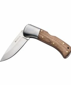 Beretta Steenbok Folding Knife Walnut/Orange G10 90mm Blade