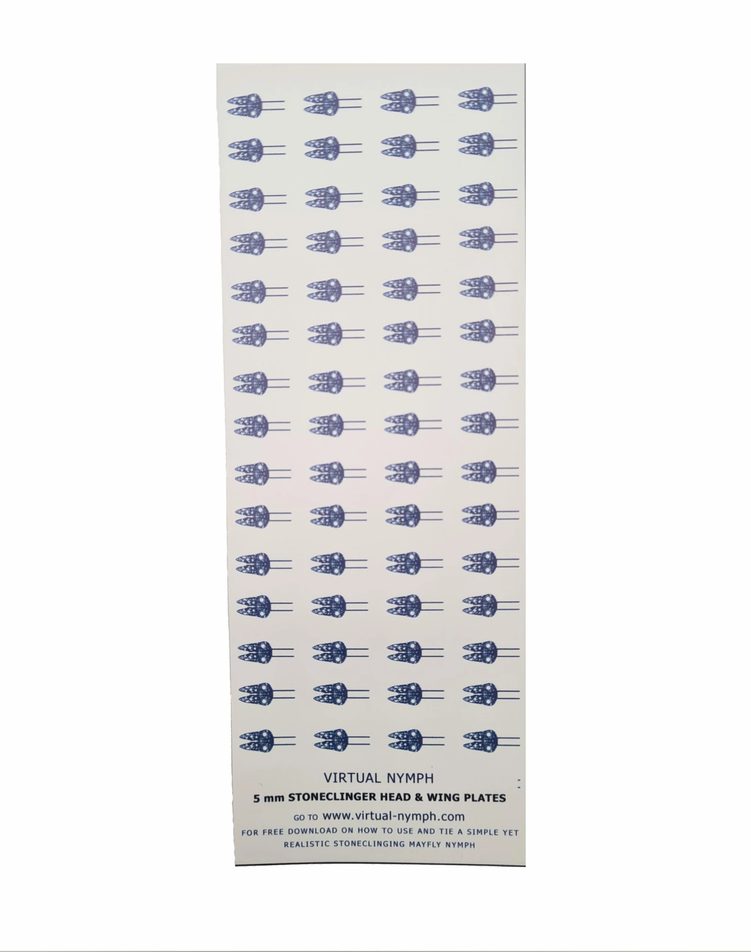 Virtual Nymph Stoneclinger Wing Plates 1 Virtual Nymph Stoneclinger Wing Plates