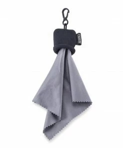 Carson Stuff-It MicroFiber Lens Cleaner Cloth -Glasgow Angling stuff it microfiber lens cleaner black