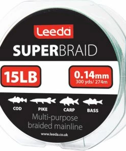 Leeda Super Braid -Glasgow Angling super braid 15lb 300yds