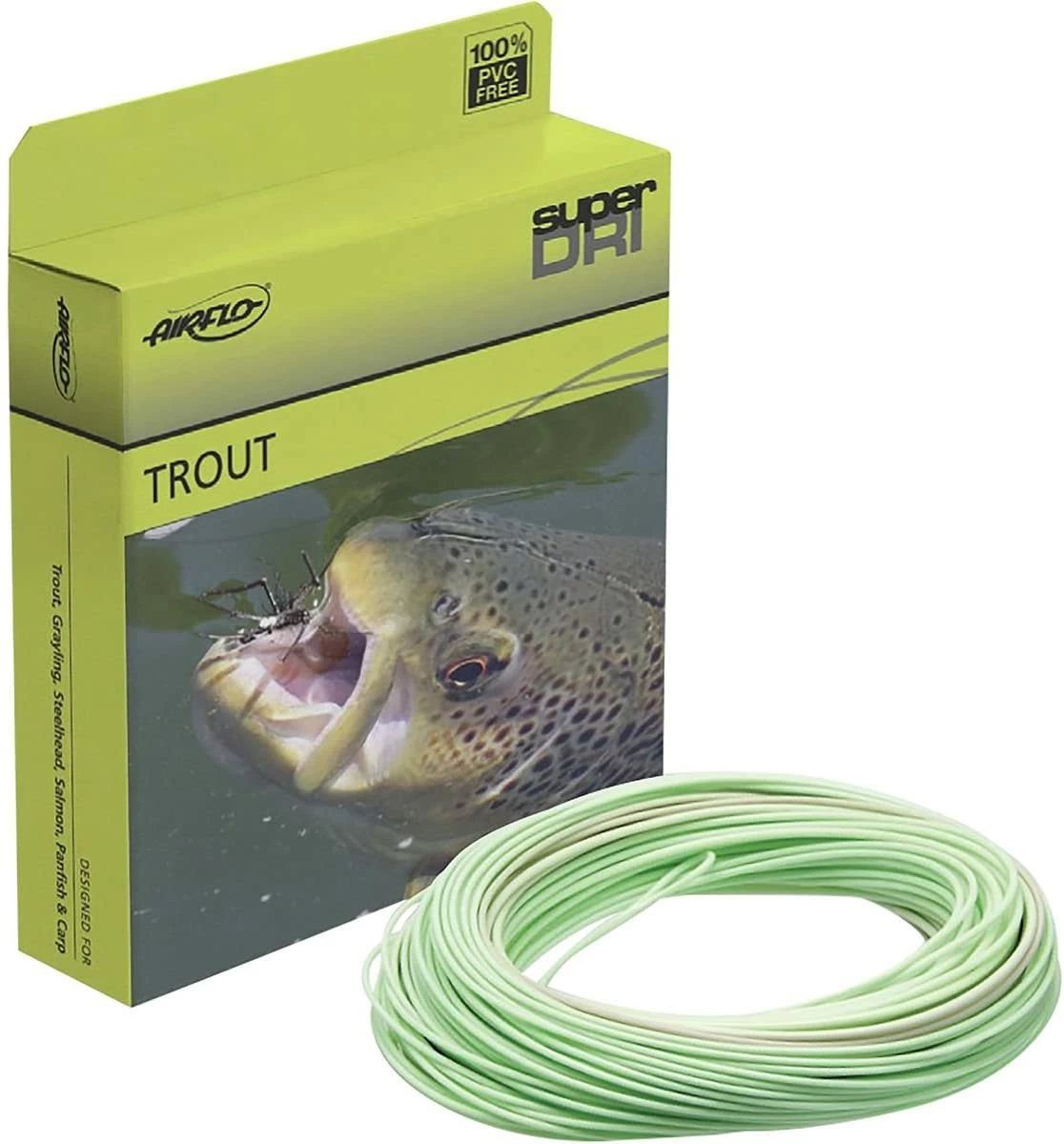 Airflo Super Dri River & Stream Pale Mint WF Floating Line 1 Airflo Super Dri River & Stream Pale Mint WF Floating Line