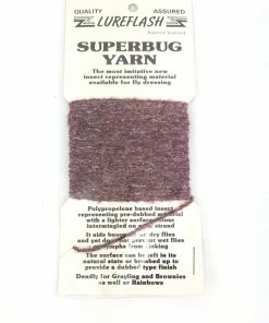 Lureflash Superbug Yarn -Glasgow Angling superbug yarn damson