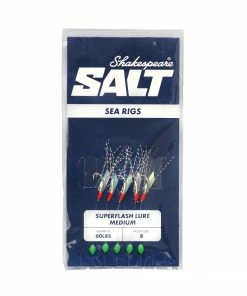 Shakespeare Superflash Lure Medium Rig 5 Hook