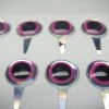 Funky Fly Tying Tab Eyes Mirage/Hot Pink 3D