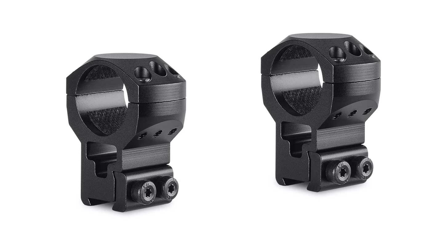Hawke Tactical Ring Mounts 1in 2 Piece 9-11mm 3 Hawke Tactical Ring Mounts 1in 2 Piece 9-11mm - Image 3