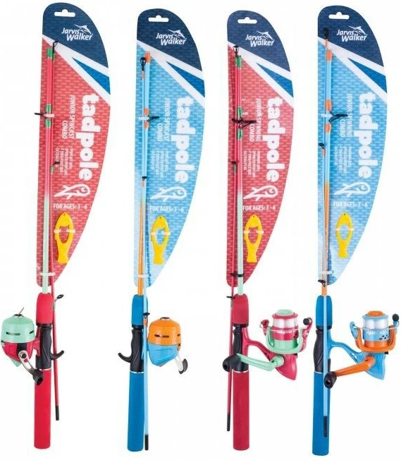 Jarvis Walker Tadpole 4ft Spinning Rod Combo 1 Jarvis Walker Tadpole 4ft Spinning Rod Combo