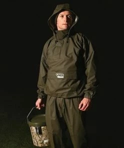 Vass-Tex 175 Team Vass Lightweight Waterproof Smock Khaki Edition -Glasgow Angling team vass 175 lightweight smock 2