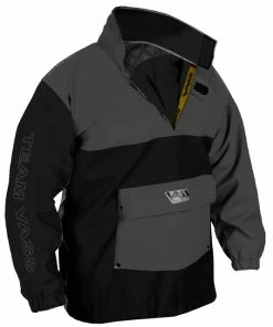 Vass-Tex 175 Team Vass Winter Waterproof Smock -Glasgow Angling team vass winter smock grey black