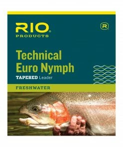 Rio Technical Euro Nymph Leader With Tippet Ring 14ft 2X/4X