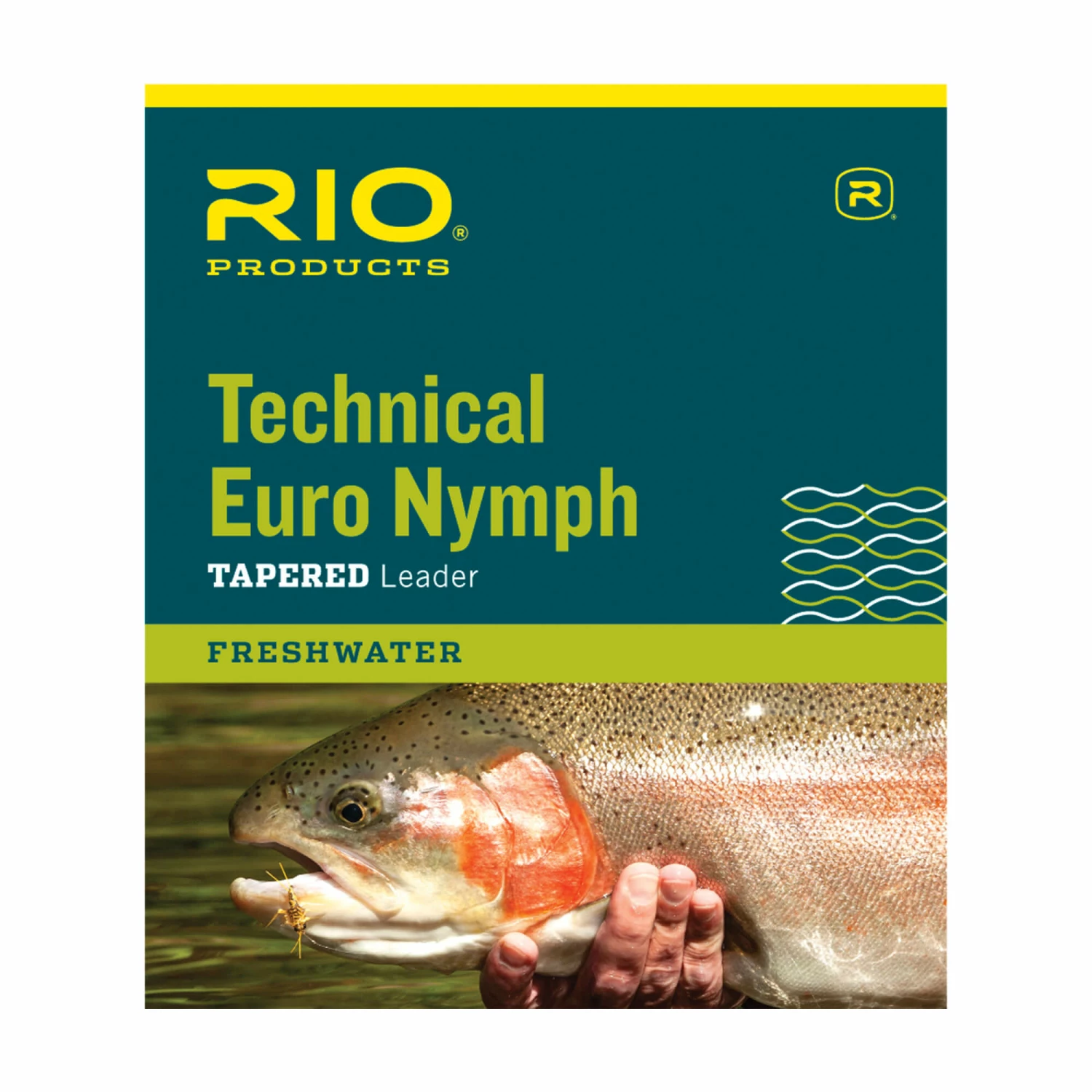 Rio Technical Euro Nymph Leader With Tippet Ring 14ft 2X/4X 1 Rio Technical Euro Nymph Leader With Tippet Ring 14ft 2X/4X