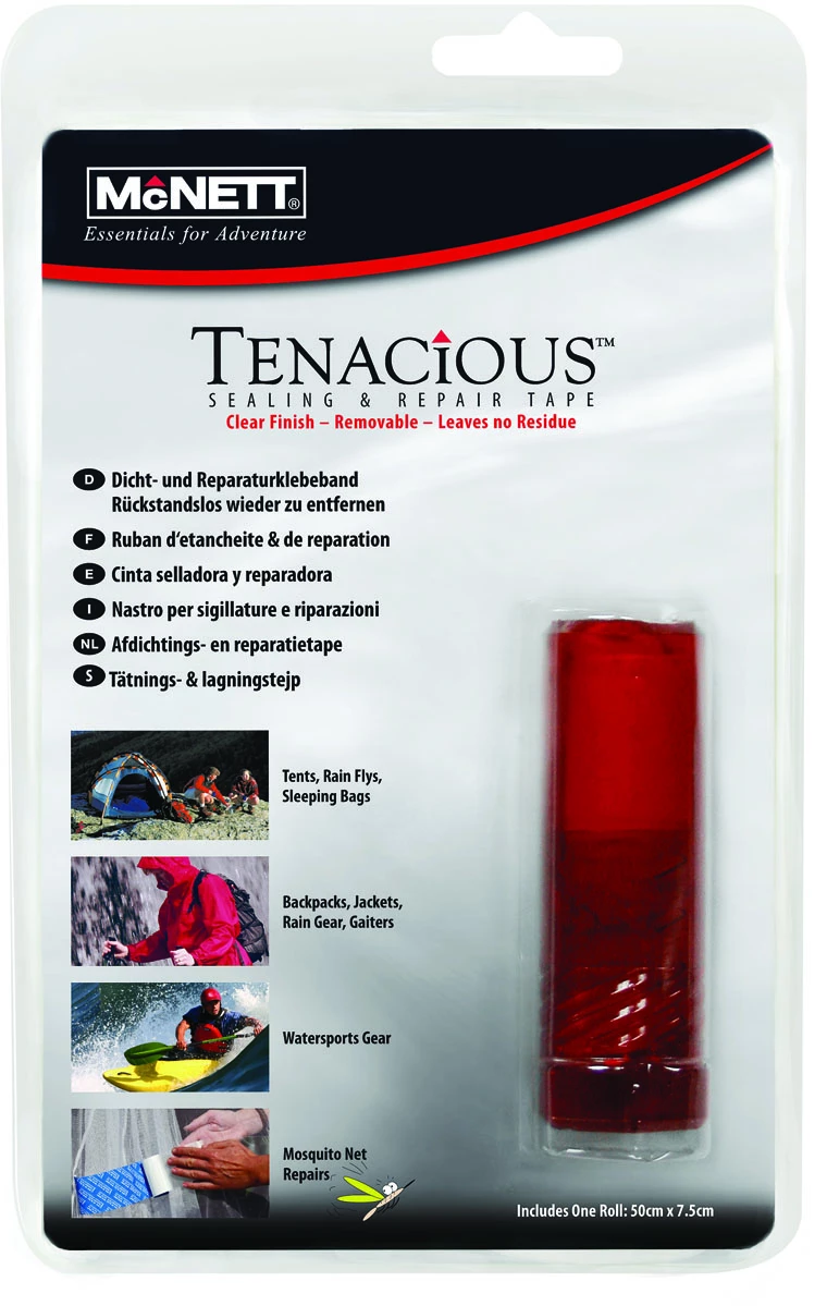 McNett Tenacious Sealing & Repair Tape 1 McNett Tenacious Sealing & Repair Tape