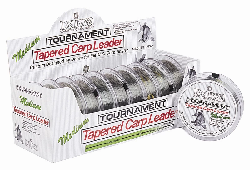 Daiwa Tournament Tapered Carp Leader 1 Daiwa Tournament Tapered Carp Leader