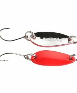 Mikado Trout Area Spoon -Glasgow Angling trout area spoon red silver
