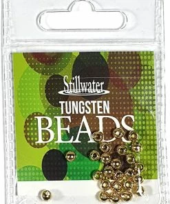 Stillwater Tungsten Beads 25pc -Glasgow Angling tungsten beads gold 1