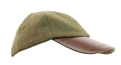 Game Tweed Leather Skip Cap 2 Game Tweed Leather Skip Cap - Image 2
