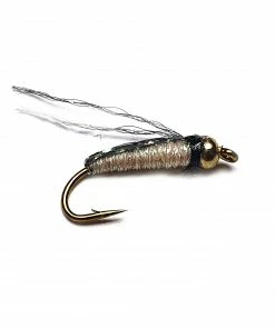 Stillwater Twin Wing Corixa Nymph Gold Bead - 1 Dozen