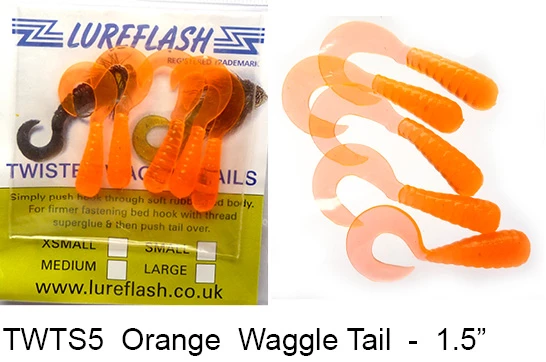 Lureflash Twister Waggle Tails 3 Lureflash Twister Waggle Tails - Image 3