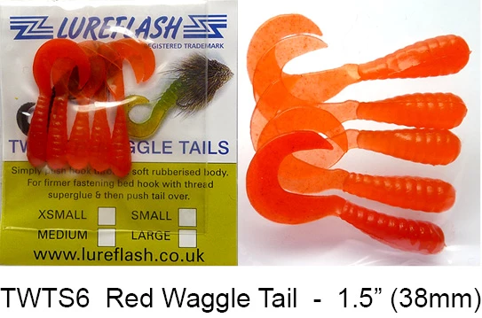 Lureflash Twister Waggle Tails 10 Lureflash Twister Waggle Tails - Image 10
