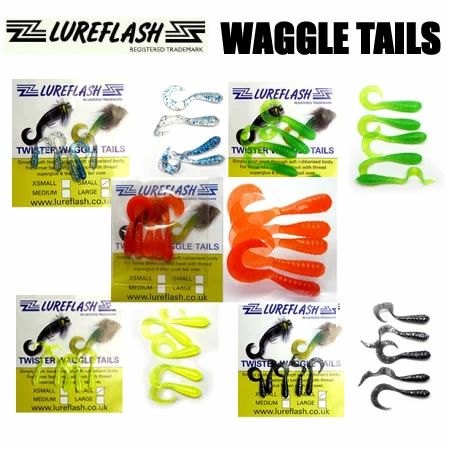 Lureflash Twister Waggle Tails 1 Lureflash Twister Waggle Tails
