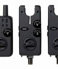 DAM U4x Bite-Alarm Set 2+1 Green/Red