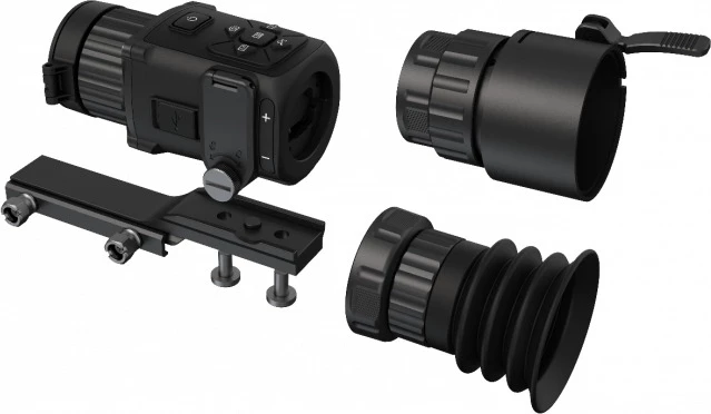 HIK Micro Ultimate Thunder 2.1x 35mm 35mK 384x288 17um Smart Thermal Weapon Scope with Clamp 1 HIK Micro Ultimate Thunder 2.1x 35mm 35mK 384x288 17um Smart Thermal Weapon Scope with Clamp