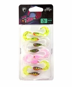Fox Rage Ultra UV Micro Lures -Glasgow Angling ultra uv micro grub tail pack