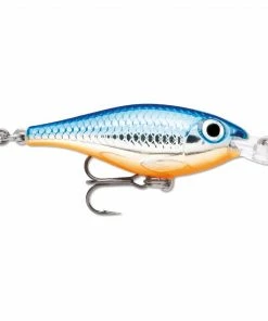 Rapala Ultra Light Shad 4cm -Glasgow Angling ultra light shad silver blue sb
