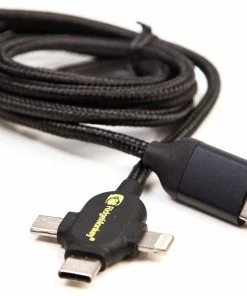 RidgeMonkey USB-A to Multi Out Cable