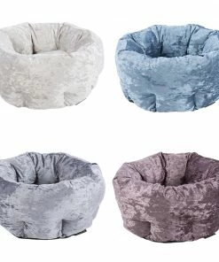 Scruffs Velvet Pet Bed 45cm -Glasgow Angling velvet pet bed 45cm set
