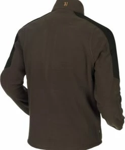 Harkila Venjan Fleece Jacket -Glasgow Angling venjan fleece jacket shadow brown willow green back