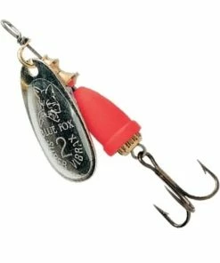 Blue Fox Vibrax Fluorescent Spinners -Glasgow Angling vibrax flourescent silver fluo red