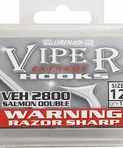Lureflash Viper Extreme Salmon Double Hook