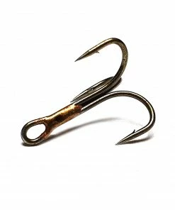 Lureflash Viper Bronze Treble Hook - 20pc