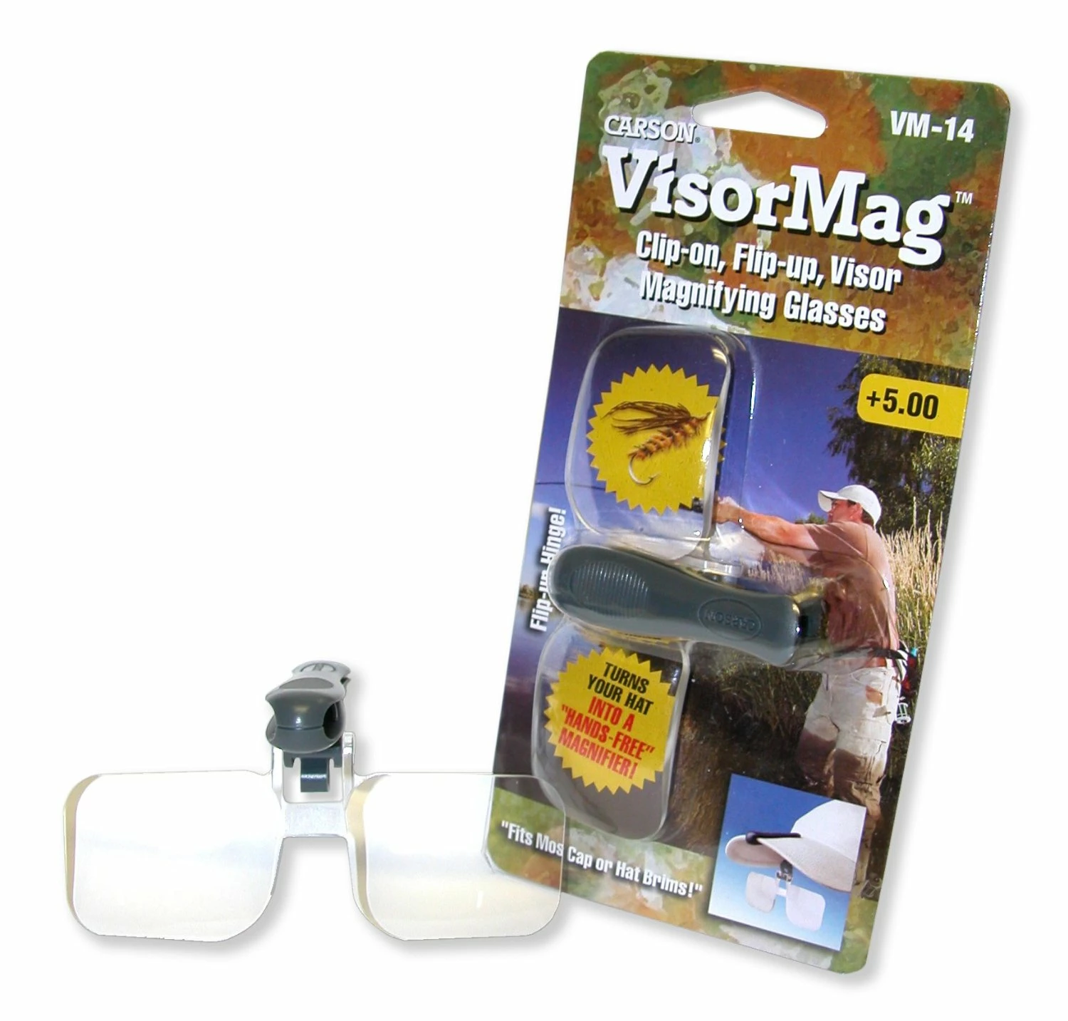 Carson Visor Mag Clip-On Magnifiers 2 Carson Visor Mag Clip-On Magnifiers - Image 2