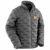 VR40-9X Vass-tex Quilted Ultra Rib Coat - Carbon Black