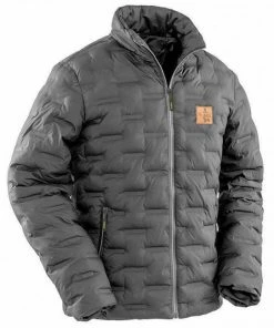 VR40-9X Vass-tex Quilted Ultra Rib Coat - Carbon Black