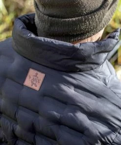 VR40-9X Vass-tex Quilted Ultra Rib Coat - Carbon Black 9 VR40-9X Vass-tex Quilted Ultra Rib Coat - Carbon Black -Glasgow Angling vr40 9x vass tex quilted ultra rib coat black neck