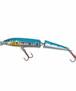 Fladen Warbird Minnow Jointed Lure -Glasgow Angling warbird20minnow20jointed20lure20silver20blue
