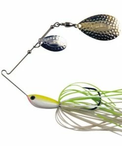 Molix Water Slash Spinnerbait -Glasgow Angling water20slash20spinnerbait20double20colorado20white20chartreuse