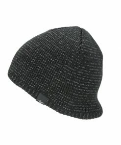 Sealskinz Waterproof Cold Weather Reflective Beanie Black