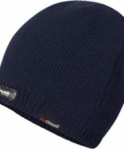 Proclimate Waterproof Thinsulate Cableknit Hat -Glasgow Angling waterproof thinsulate cableknit hat navy