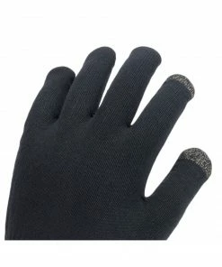 Sealskinz Waterproof All Weather Ultra Grip Knitted Glove -Glasgow Angling waterproof all weather ultra grip knitted glove black 2