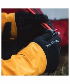 Sealskinz Waterproof All Weather Ultra Grip Knitted Glove -Glasgow Angling waterproof all weather ultra grip knitted glove black 5