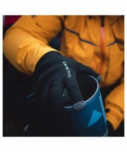 Sealskinz Waterproof All Weather Ultra Grip Knitted Glove -Glasgow Angling waterproof all weather ultra grip knitted glove black 6